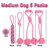 7 Pack Pet Dog Toys for Large or Small Dogs